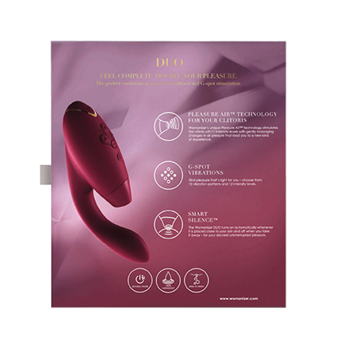 Duo Hybrid Clitoral & G-Spot Stimulator free shipping - Beyond Delights